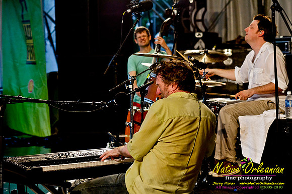 Jon Cleary at the New Orleans Jazz and Heritage Festival 2010