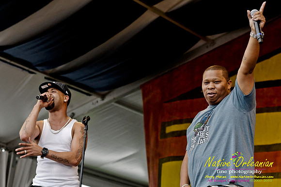 Juvenile at the New Orleans Jazz and Heritage Festival 2010