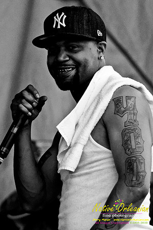 Juvenile at the New Orleans Jazz and Heritage Festival 2010