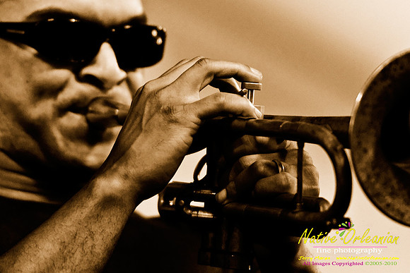 Irvin Mayfield at the New Orleans Jazz and Heritage Festival