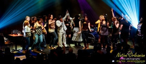 Images from Kermit Ruffins at the Highline Ballroom in New York City May 17, 2011.