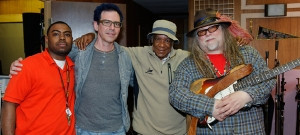 I spent some time last week in the studio with Big Chief Monk Boudreaux, Papa Mali, Rev. Goat Carson and company  finishing up Monk