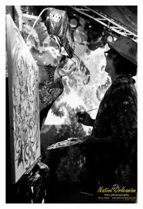 Some images from the 7 Walkers show htis past Jazz Fest at The Temple.