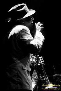 Images from Kermit Ruffins at the Highline Ballroom in New York City May 17, 2011.