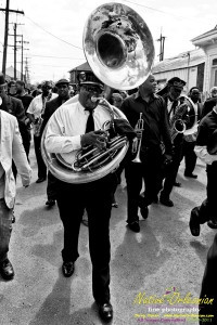 Earlier today we all said goodbye to Mr. Herman "ROSCOE" Ernest the only way we know how, a Jazz Funeral led by the Treme Brass Band , sending him off to join what is turning into the Voice of the Heaven