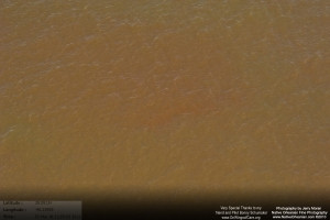 On March 18, 2011, I took a flight over the Gulf Coast from Horn Island Mississippi all the way to Raccoon Island to check on the status of wildlife, marshes, and other impacts from the BP Oil Spill.  When we were slightly east of Grand Isle and Grand Terre island I started to see those familiar reddisheaks in the water, which extended from east of Grand Isle, Elmer