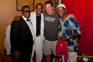 What a special night last night was for Ernie Vincent and Walter Wolfman Washington, Both inducted into the Louisiana Music Hall of Fame with family and friends present, then off to Le Bon Temps where Walter sat in with Ernie for a set........one of those nights I know I will never forget. So happy for both of these deserving musicians and damn good people who have brought so much joy to so many over the years.  Thank you for Ernie, Walter and Barbara for letting me share and be a part of this special evening, one I will never forget!