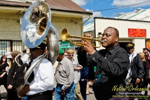 Earlier today we all said goodbye to Mr. Herman "ROSCOE" Ernest the only way we know how, a Jazz Funeral led by the Treme Brass Band , sending him off to join what is turning into the Voice of the Heaven