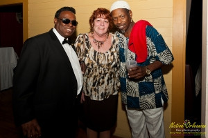 What a special night last night was for Ernie Vincent and Walter Wolfman Washington, Both inducted into the Louisiana Music Hall of Fame with family and friends present, then off to Le Bon Temps where Walter sat in with Ernie for a set........one of those nights I know I will never forget. So happy for both of these deserving musicians and damn good people who have brought so much joy to so many over the years.  Thank you for Ernie, Walter and Barbara for letting me share and be a part of this special evening, one I will never forget!
