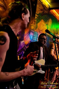 Caught John Lisi and Delta Funk last night at Cafe Negril, featuring Jason Ricci on harmonica and New Orleans Blues Legend Ernie Vincent on guitar.  I am continually amazed at the sounds Jason blows out of his toolbox of harps and seeing him jam with Ernie Vincent was just icing on the cake.  Wouldn