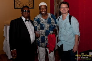 What a special night last night was for Ernie Vincent and Walter Wolfman Washington, Both inducted into the Louisiana Music Hall of Fame with family and friends present, then off to Le Bon Temps where Walter sat in with Ernie for a set........one of those nights I know I will never forget. So happy for both of these deserving musicians and damn good people who have brought so much joy to so many over the years.  Thank you for Ernie, Walter and Barbara for letting me share and be a part of this special evening, one I will never forget!