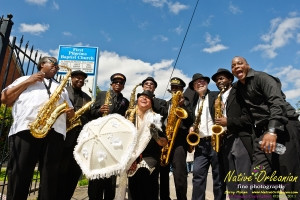 Earlier today we all said goodbye to Mr. Herman "ROSCOE" Ernest the only way we know how, a Jazz Funeral led by the Treme Brass Band , sending him off to join what is turning into the Voice of the Heaven