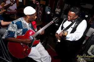 What a special night last night was for Ernie Vincent and Walter Wolfman Washington, Both inducted into the Louisiana Music Hall of Fame with family and friends present, then off to Le Bon Temps where Walter sat in with Ernie for a set........one of those nights I know I will never forget. So happy for both of these deserving musicians and damn good people who have brought so much joy to so many over the years.  Thank you for Ernie, Walter and Barbara for letting me share and be a part of this special evening, one I will never forget!