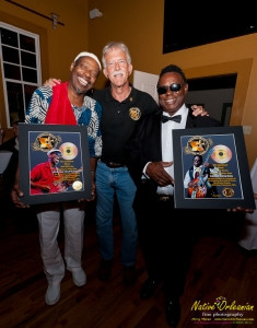 What a special night last night was for Ernie Vincent and Walter Wolfman Washington, Both inducted into the Louisiana Music Hall of Fame with family and friends present, then off to Le Bon Temps where Walter sat in with Ernie for a set........one of those nights I know I will never forget. So happy for both of these deserving musicians and damn good people who have brought so much joy to so many over the years.  Thank you for Ernie, Walter and Barbara for letting me share and be a part of this special evening, one I will never forget!