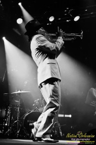 Images from Kermit Ruffins at the Highline Ballroom in New York City May 17, 2011.
