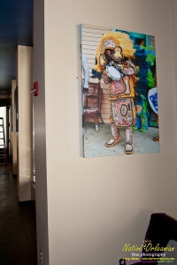 50x37 Big Chief Monk Boudreaux Mardi Gras Morning 2011