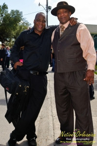 Earlier today we all said goodbye to Mr. Herman "ROSCOE" Ernest the only way we know how, a Jazz Funeral led by the Treme Brass Band , sending him off to join what is turning into the Voice of the Heaven