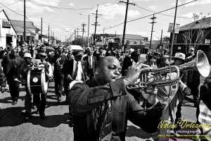 Earlier today we all said goodbye to Mr. Herman "ROSCOE" Ernest the only way we know how, a Jazz Funeral led by the Treme Brass Band , sending him off to join what is turning into the Voice of the Heaven