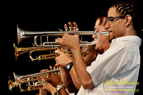 Irvin Mayfield at the New Orleans Jazz and Heritage Festival