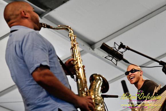Irvin Mayfield at the New Orleans Jazz and Heritage Festival