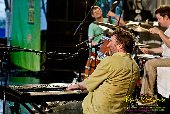 Jon Cleary at the New Orleans Jazz and Heritage Festival 2010