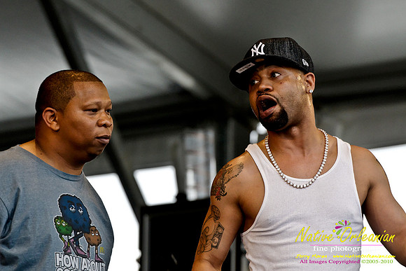 Juvenile at the New Orleans Jazz and Heritage Festival 2010