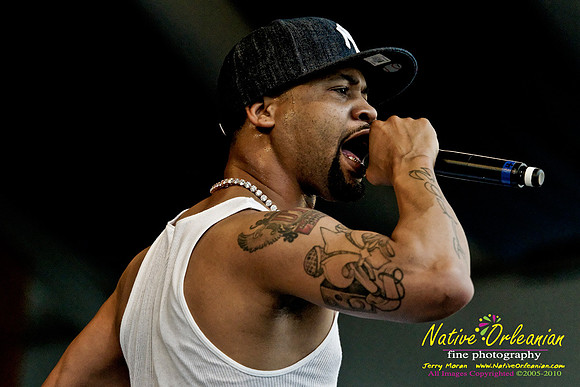 Juvenile at the New Orleans Jazz and Heritage Festival 2010
