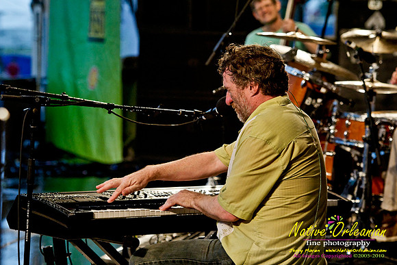 Jon Cleary at the New Orleans Jazz and Heritage Festival 2010